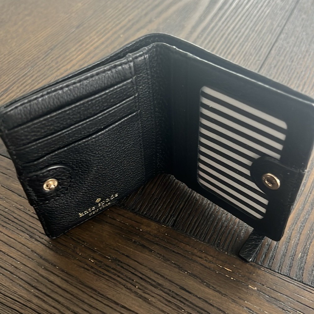 Kate Spade Small Bifold Wallet in Black - Picture 9 of 9